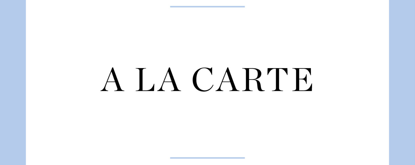 a la carte