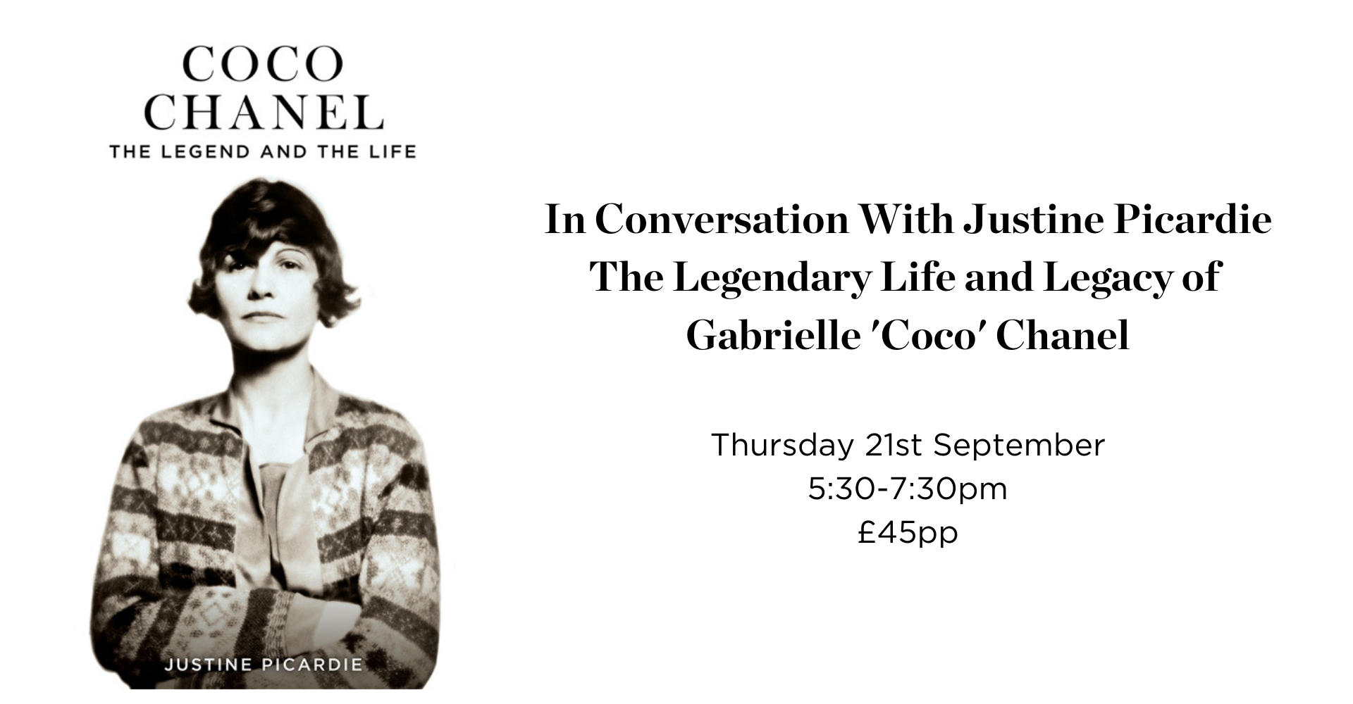 Coco Chanel: The Legend and the Life by Justine Picardie