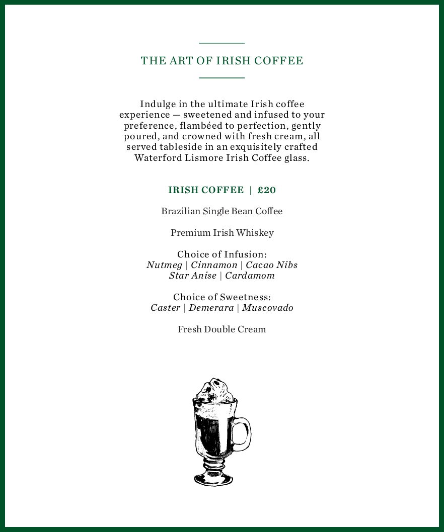 The Art of Irish Coffee Menu_Web