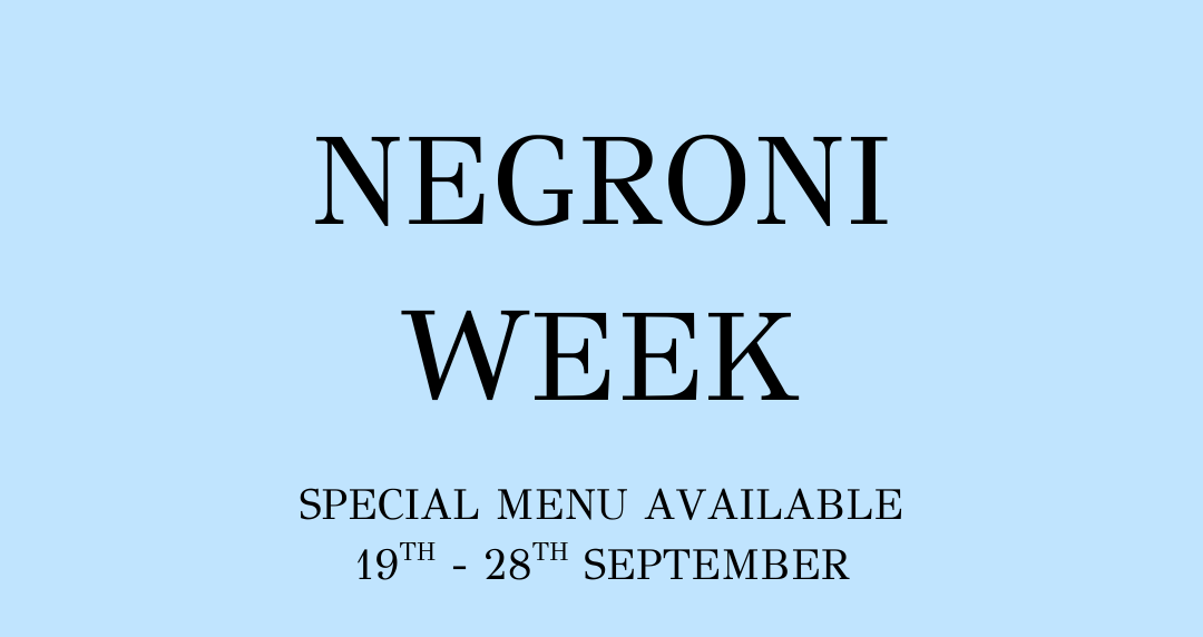 Negroni Week