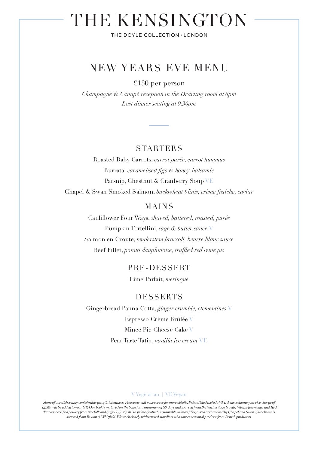 KEN_New Years Eve Menu_A4_Festive 2025V2